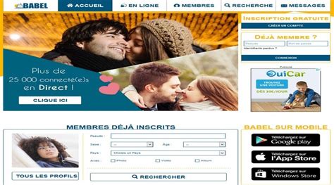 site rencontre totalement gratuit|Babel, le spécialiste des rencontres gratuites